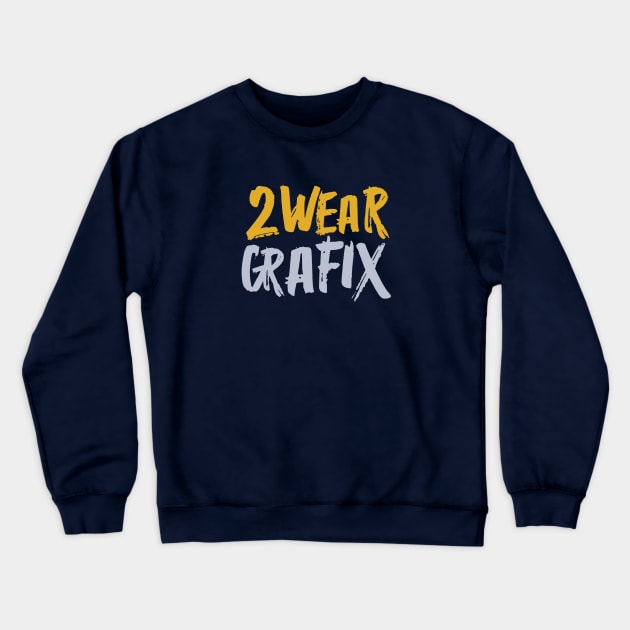 Tagged 2Wear Logo Crewneck Sweatshirt by 2wear Grafix